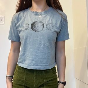 Moon graphic tee